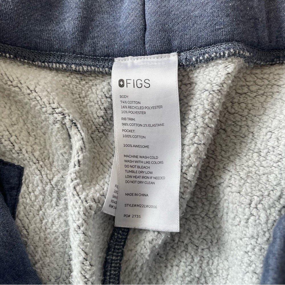 Figs Men's Slate Blue Joggers - Picture 9 of 9